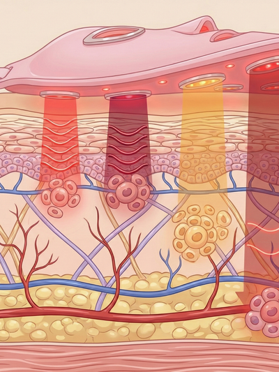 מסכת פנים לד לטיפול אנטי אייג'ינג